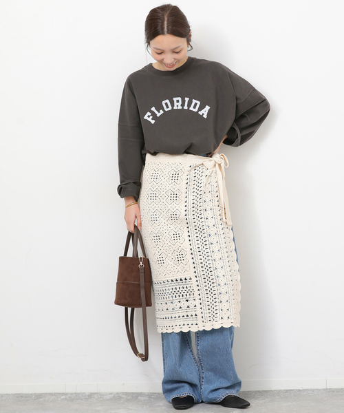 クロシェレースラップスカート（スカート）｜JOURNAL STANDARD relume