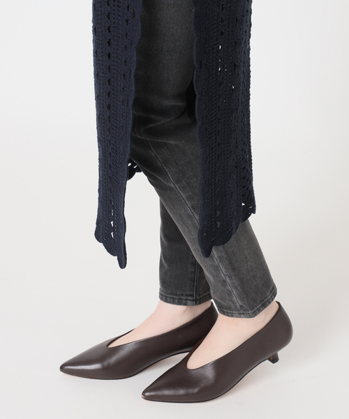 JOURNAL STANDARD relume（ジャーナルスタンダード　レリューム）の「クロシェレースラップスカート（スカート・レディース・ベージュ/ネイビー・FREE）」の15枚目の写真