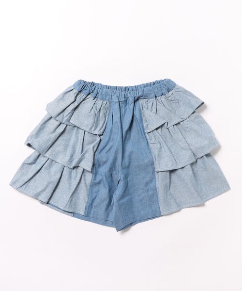 maarook(マルーク)の「ネップデニムフリルキュロット(その他パンツ・キッズ・ブルー・140cm/150cm)」の14枚目の写真
