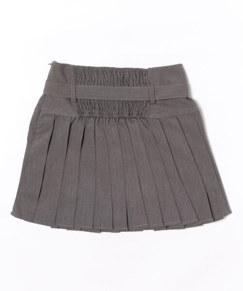 one way（ワンウェイ）の「ダブルプリーツスカート（スカート・レディース・ブラック/ブラウン系その他/グレー/ホワイト系その他・FREE）」の5枚目の写真