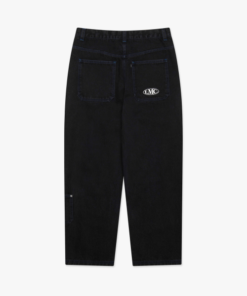 LMCの「CNTRST ST DOUBLE KNEE DENIM PANTS black(デニムパンツ・レディース・その他・S/M/L)」の10枚目の写真