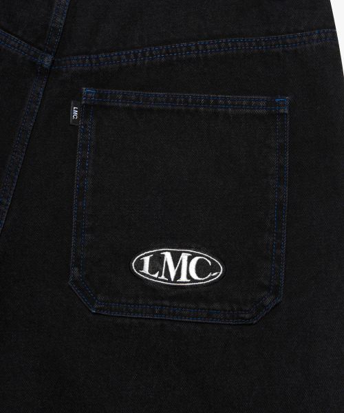LMCの「CNTRST ST DOUBLE KNEE DENIM PANTS black(デニムパンツ・レディース・その他・S/M/L)」の7枚目の写真