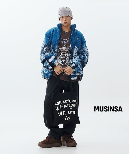 LMCの「CNTRST ST DOUBLE KNEE DENIM PANTS black(デニムパンツ・レディース・その他・S/M/L)」の6枚目の写真