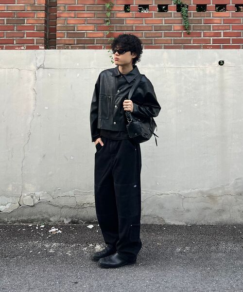 LMCの「CNTRST ST DOUBLE KNEE DENIM PANTS black(デニムパンツ・レディース・その他・S/M/L)」の18枚目の写真
