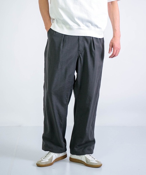 THE NORTH FACE PURPLE LABEL] Nylon Twill Wide Field Pants
