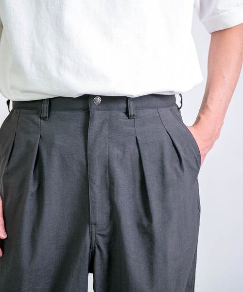 THE NORTH FACE PURPLE LABEL] Nylon Twill Wide Field Pants