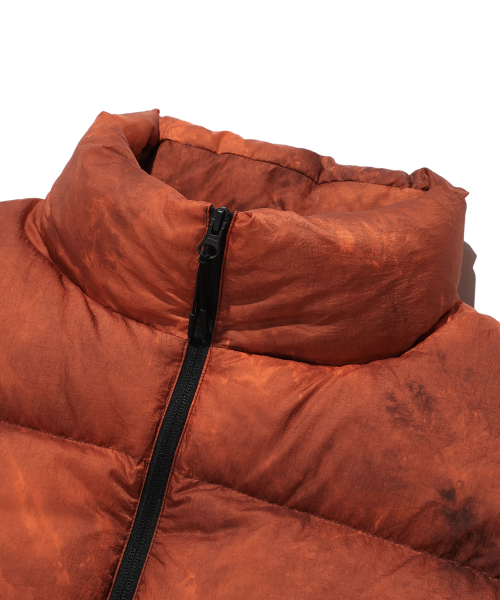 NICE GHOST CLUB(ナイスゴーストクラブ)の「DYED NYLON DOWN PUFFER_ORANGE(NG2DWUB900A)(ダウンジャケット/コート・レディース・その他・S/M/L)」の5枚目の写真