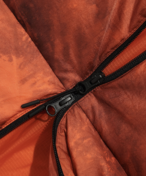 NICE GHOST CLUB(ナイスゴーストクラブ)の「DYED NYLON DOWN PUFFER_ORANGE(NG2DWUB900A)(ダウンジャケット/コート・レディース・その他・S/M/L)」の7枚目の写真