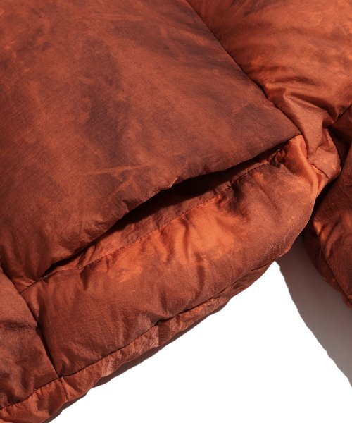 NICE GHOST CLUB(ナイスゴーストクラブ)の「DYED NYLON DOWN PUFFER_ORANGE(NG2DWUB900A)(ダウンジャケット/コート・レディース・その他・S/M/L)」の8枚目の写真
