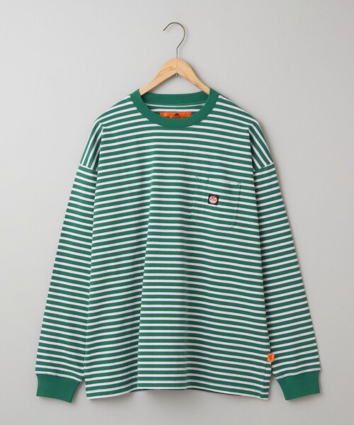 RED KAP(レッドキャップ)の「REDKAP(レッドキャップ)別注ボーダーTシャツ(Tシャツ/カットソー・メンズ・ライトブルー/ダークグリーン・L/M/S)」の22枚目の写真