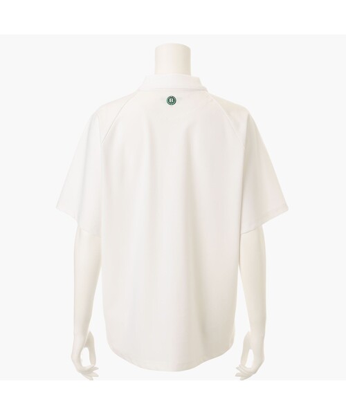 BRIEFING（ブリーフィング）の「【BRIEFING GOLF／ブリーフィングゴルフ】WOMEN’S EARTH POLO（リラックスフィット）（ポロシャツ・レディース・オリーブ/ホワイト/ブラック/レッド・M/S/L）」の5枚目の写真