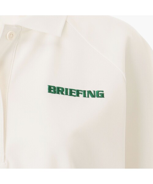 BRIEFING（ブリーフィング）の「【BRIEFING GOLF／ブリーフィングゴルフ】WOMEN’S EARTH POLO（リラックスフィット）（ポロシャツ・レディース・オリーブ/ホワイト/ブラック/レッド・M/S/L）」の9枚目の写真