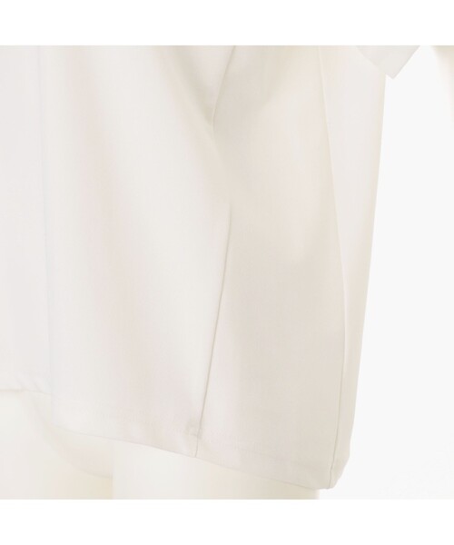 BRIEFING（ブリーフィング）の「【BRIEFING GOLF／ブリーフィングゴルフ】WOMEN’S EARTH POLO（リラックスフィット）（ポロシャツ・レディース・オリーブ/ホワイト/ブラック/レッド・M/S/L）」の11枚目の写真