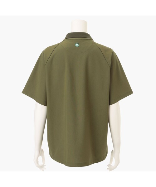 BRIEFING（ブリーフィング）の「【BRIEFING GOLF／ブリーフィングゴルフ】WOMEN’S EARTH POLO（リラックスフィット）（ポロシャツ・レディース・オリーブ/ホワイト/ブラック/レッド・M/S/L）」の14枚目の写真