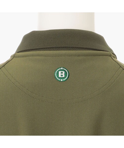 BRIEFING（ブリーフィング）の「【BRIEFING GOLF／ブリーフィングゴルフ】WOMEN’S EARTH POLO（リラックスフィット）（ポロシャツ・レディース・オリーブ/ホワイト/ブラック/レッド・M/S/L）」の15枚目の写真