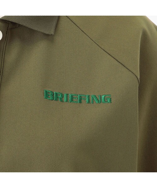 BRIEFING（ブリーフィング）の「【BRIEFING GOLF／ブリーフィングゴルフ】WOMEN’S EARTH POLO（リラックスフィット）（ポロシャツ・レディース・オリーブ/ホワイト/ブラック/レッド・M/S/L）」の18枚目の写真