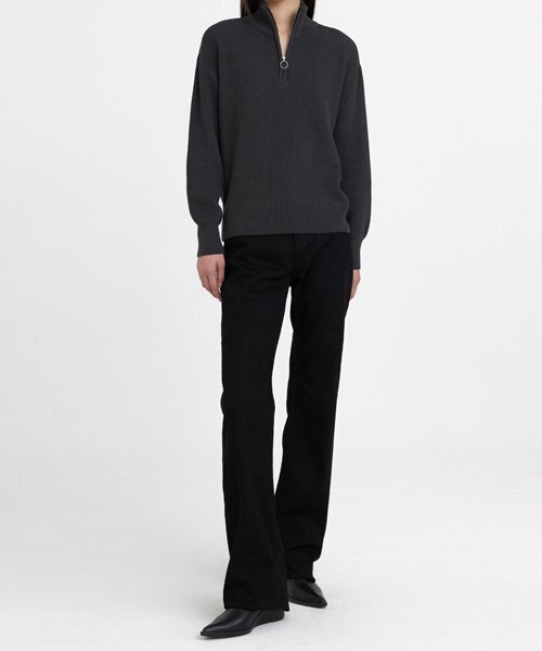 YOUTH（ユース）の「Womens Oversized Half-zip Knit（ニット/セーター・レディース・その他・ONE SIZE）」の3枚目の写真