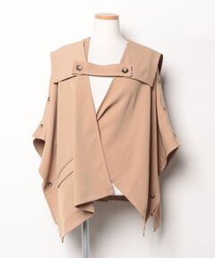 セール】【MY WHITE/マイホワイト】CAPE（ポンチョ）｜Deuxieme Classe