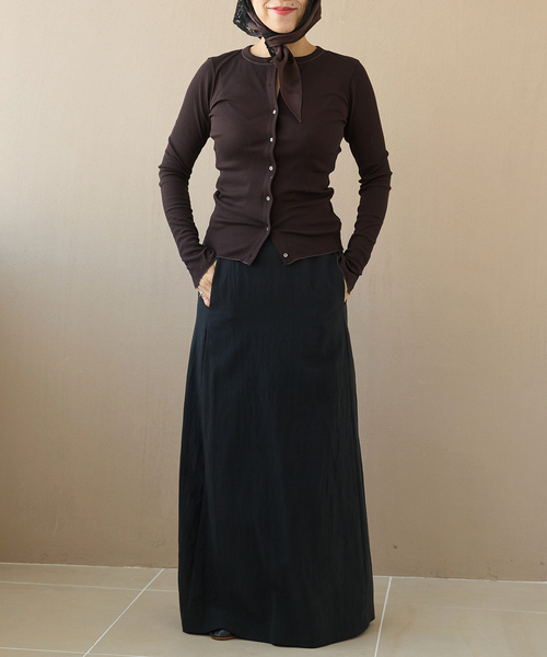 IENA LA BOUCLE(イエナラブークル)の「IENA LA BOUCLE Iラインスカート(スカート・レディース・ブラック/グレー・36/38/40)」の18枚目の写真