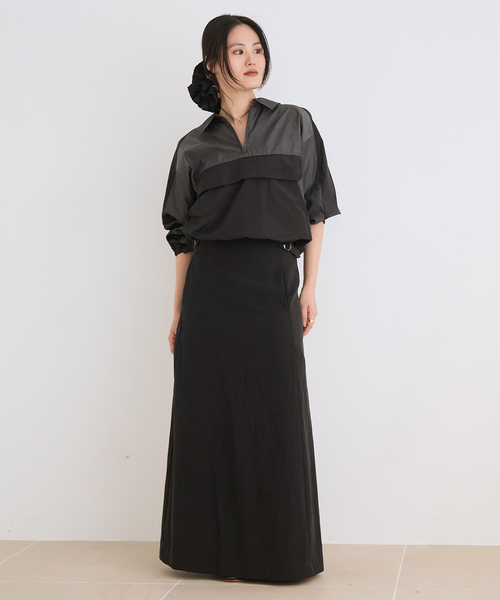 IENA LA BOUCLE(イエナラブークル)の「IENA LA BOUCLE Iラインスカート(スカート・レディース・ブラック/グレー・36/38/40)」の19枚目の写真