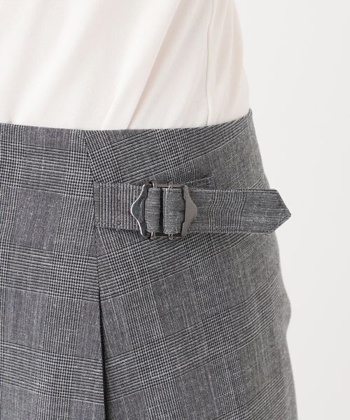 IENA LA BOUCLE(イエナラブークル)の「IENA LA BOUCLE Iラインスカート(スカート・レディース・ブラック/グレー・36/38/40)」の11枚目の写真