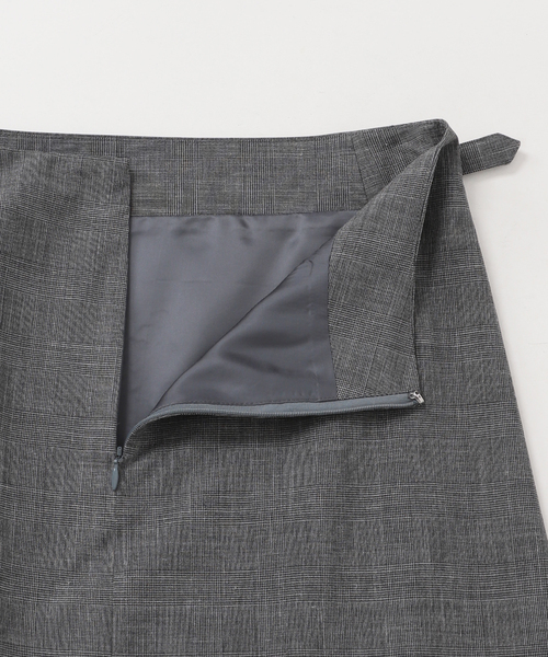 IENA LA BOUCLE(イエナラブークル)の「IENA LA BOUCLE Iラインスカート(スカート・レディース・ブラック/グレー・36/38/40)」の13枚目の写真