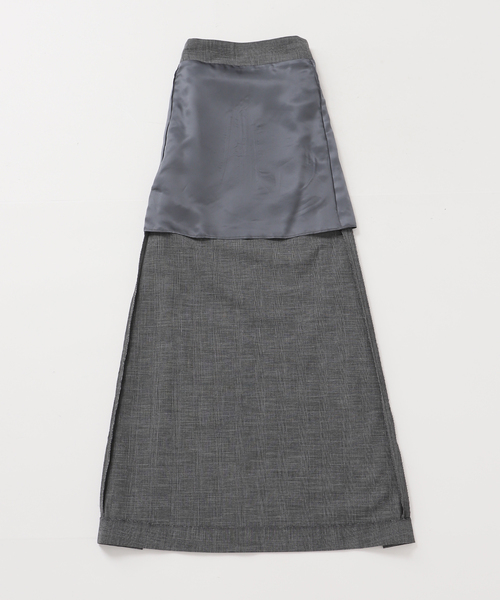 IENA LA BOUCLE(イエナラブークル)の「IENA LA BOUCLE Iラインスカート(スカート・レディース・ブラック/グレー・36/38/40)」の14枚目の写真