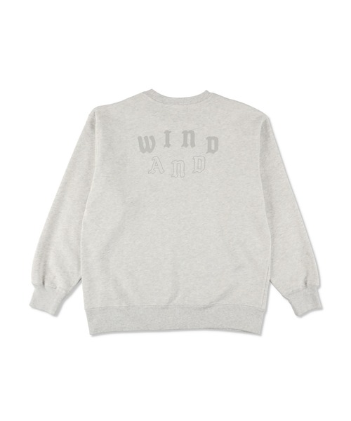 WIND AND SEA(ウィンダンシー)の「Vertical SEA Crewneck Sweatshirt(スウェット・レディース・ブラウン/アッシュ・MEDIUM/X-LARGE/LARGE)」の9枚目の写真