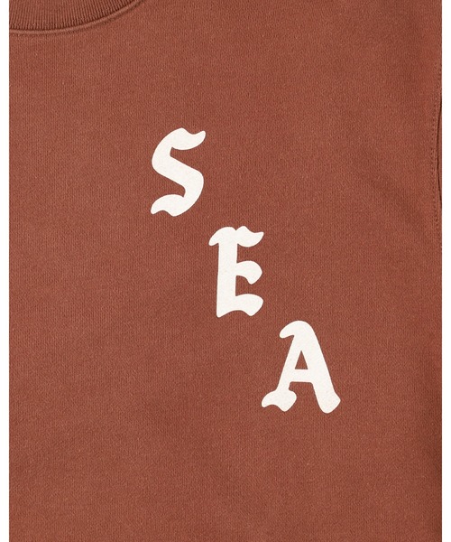 WIND AND SEA(ウィンダンシー)の「Vertical SEA Crewneck Sweatshirt(スウェット・レディース・ブラウン/アッシュ・MEDIUM/X-LARGE/LARGE)」の14枚目の写真