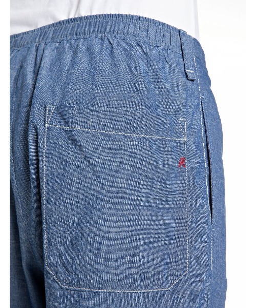 REPLAY(リプレイ)の「シャンブレーテーパードフィットパンツ(セットアップ)(その他パンツ・メンズ・ブルー・W28xL30/W34xL30/W32xL30/W30xL30)」の7枚目の写真