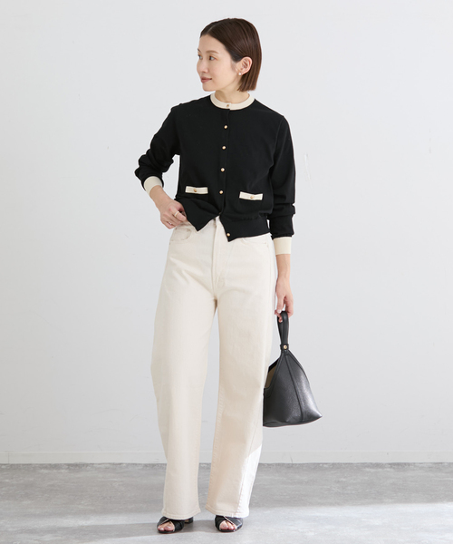 IENA(イエナ)の「MOTHER/マザー THE HALF PIPE ANKLE デニムパンツ 10926-544/1396(デニムパンツ・レディース・ブルー/アイボリー・24/25/26)」の4枚目の写真