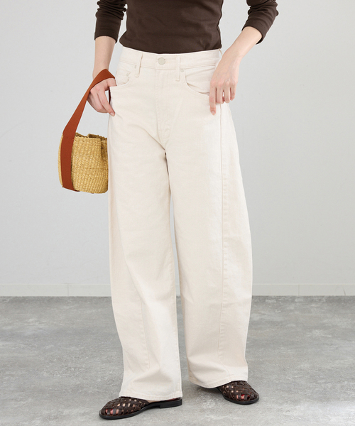 IENA(イエナ)の「MOTHER/マザー THE HALF PIPE ANKLE デニムパンツ 10926-544/1396(デニムパンツ・レディース・ブルー/アイボリー・24/25/26)」の7枚目の写真