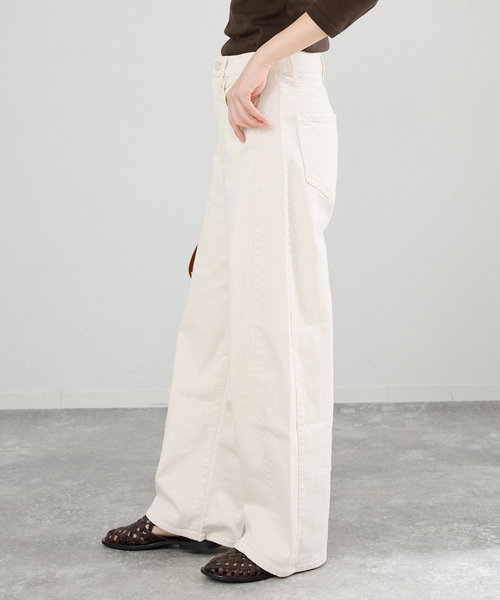 IENA(イエナ)の「MOTHER/マザー THE HALF PIPE ANKLE デニムパンツ 10926-544/1396(デニムパンツ・レディース・ブルー/アイボリー・24/25/26)」の8枚目の写真