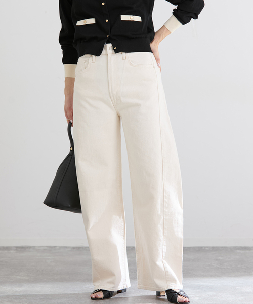 IENA(イエナ)の「MOTHER/マザー THE HALF PIPE ANKLE デニムパンツ 10926-544/1396(デニムパンツ・レディース・ブルー/アイボリー・24/25/26)」の12枚目の写真