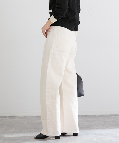 IENA(イエナ)の「MOTHER/マザー THE HALF PIPE ANKLE デニムパンツ 10926-544/1396(デニムパンツ・レディース・ブルー/アイボリー・24/25/26)」の14枚目の写真