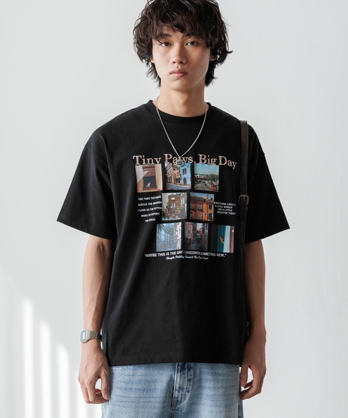 PBLIM(ページボーイリム)の「《UNISEX》ロストキャットT(Tシャツ/カットソー・レディース・ピンク/オフホワイト/ブラック・MEDIUM/LARGE)」の4枚目の写真