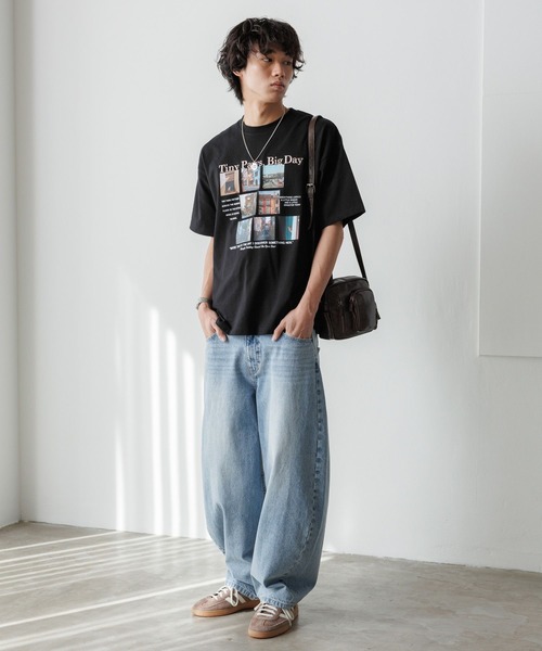 PBLIM(ページボーイリム)の「《UNISEX》ロストキャットT(Tシャツ/カットソー・レディース・ピンク/オフホワイト/ブラック・MEDIUM/LARGE)」の8枚目の写真