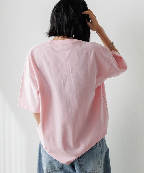 PBLIM(ページボーイリム)の「《UNISEX》ロストキャットT(Tシャツ/カットソー・レディース・ピンク/オフホワイト/ブラック・MEDIUM/LARGE)」の14枚目の写真