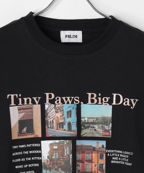 PBLIM(ページボーイリム)の「《UNISEX》ロストキャットT(Tシャツ/カットソー・レディース・ピンク/オフホワイト/ブラック・MEDIUM/LARGE)」の20枚目の写真