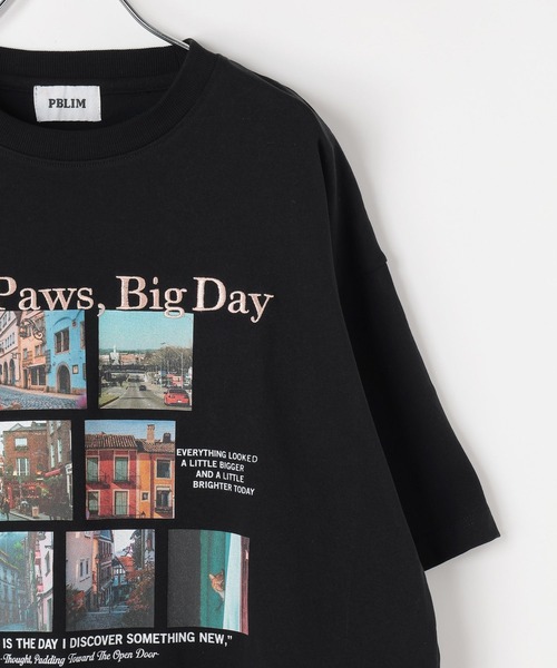 PBLIM(ページボーイリム)の「《UNISEX》ロストキャットT(Tシャツ/カットソー・レディース・ピンク/オフホワイト/ブラック・MEDIUM/LARGE)」の21枚目の写真