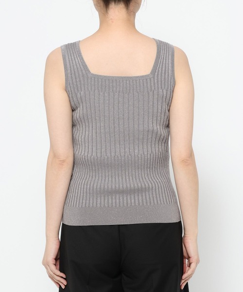 HARE（ハレ）の「2WAYランダムリブラメタンクトップ(HARE)（タンクトップ・レディース・ブラック/シルバー/グリーン/ピンク/パープル・FREE）」の21枚目の写真