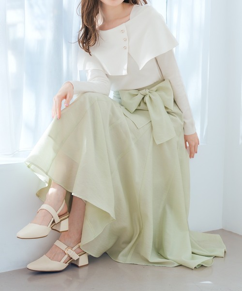 2026春夏新作 シアーボイルカラースカート（スカート）｜MISCH MASCH