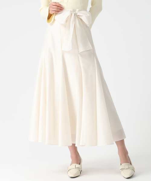 MISCH MASCH（ミッシュマッシュ）の「2026春夏新作 シアーボイルカラースカート（スカート・レディース・グリーン/オレンジ/アイボリー・M/S）」の19枚目の写真