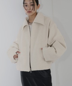 セール】FAKE LEATHER BALLOON JACKET（その他アウター）｜CLANE