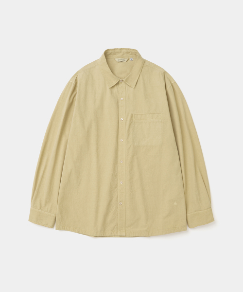 UNIFORM BRIDGE(ユニフォームブリッジ)の「garment dyeing shirt yellow(シャツ/ブラウス・メンズ・その他・MEDIUM/LARGE/X-LARGE/XX-LARGE)」の1枚目の写真