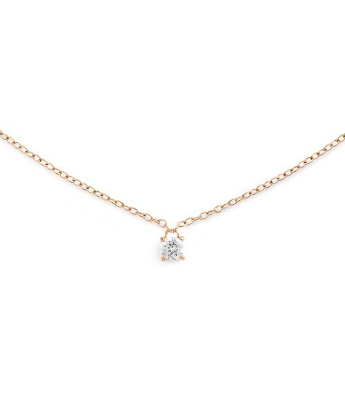 Daniel Wellington(ダニエルウェリントン)の「Mirelle Solitaire Necklace ローズゴールド/ゴールド/シルバー(ネックレス・レディース・ピンクゴールド/シルバー/イエローゴールド・ONE SIZE)」の6枚目の写真