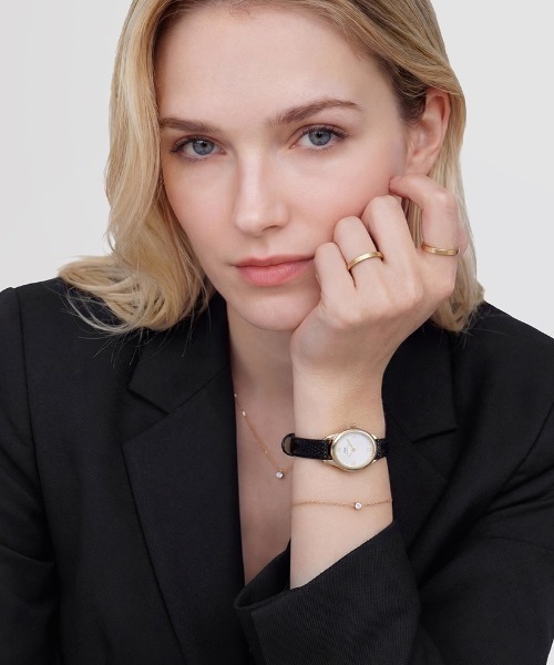Daniel Wellington(ダニエルウェリントン)の「Mirelle Solitaire Necklace ローズゴールド/ゴールド/シルバー(ネックレス・レディース・ピンクゴールド/シルバー/イエローゴールド・ONE SIZE)」の12枚目の写真