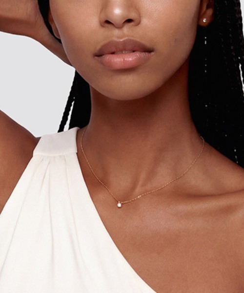 Daniel Wellington(ダニエルウェリントン)の「Mirelle Solitaire Necklace ローズゴールド/ゴールド/シルバー(ネックレス・レディース・ピンクゴールド/シルバー/イエローゴールド・ONE SIZE)」の13枚目の写真