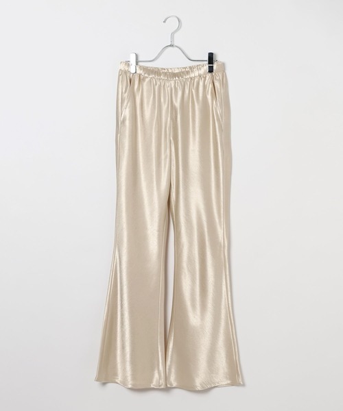 LEPSIM（レプシィム）の「イージーサテンパンツ　639323（その他パンツ・レディース・ブラック/アイボリー・FREE）」の20枚目の写真