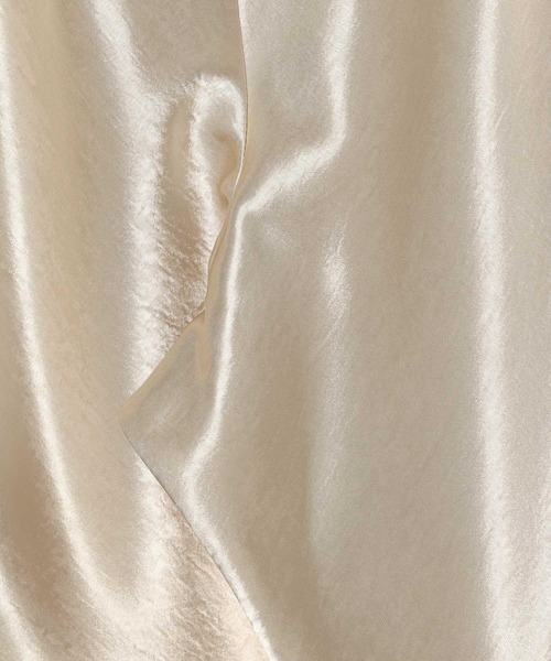 LEPSIM（レプシィム）の「イージーサテンパンツ　639323（その他パンツ・レディース・ブラック/アイボリー・FREE）」の6枚目の写真